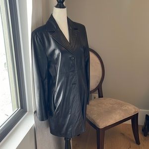 Vintage Danier 3/4 leather coat
